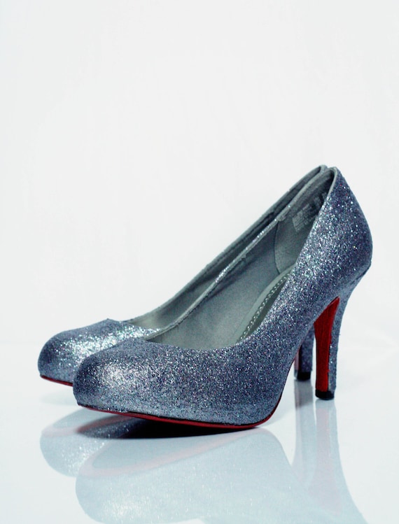 Items similar to Custom Glitter Shoe SALE on Etsy