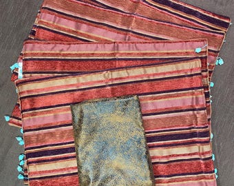 Western Moments Rustic Monarch Linen Placemats & Napkins