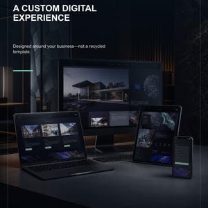 Sitio web personalizado para pequeñas empresas: diseño adaptable de 5 páginas.