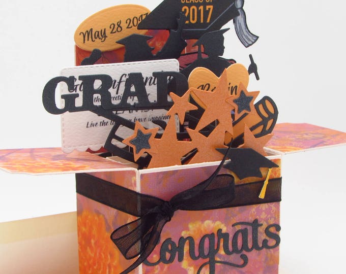 Custom Graduation Card With Pocket Personalized Handmade Graduation ...