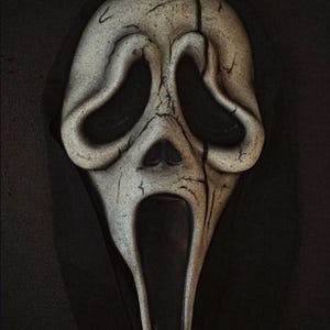 Customs Scream 6 aged ghost face mask Stu macher  (Funworld official)