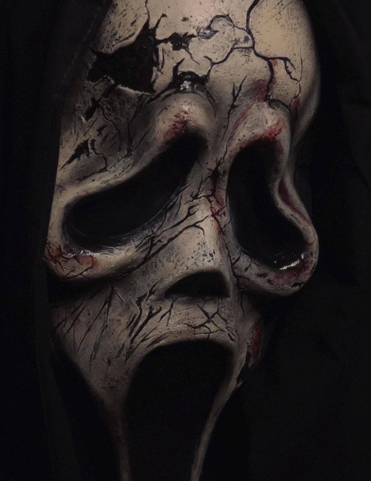 Customs Scream 6 Aged Ghost Face Mask Billy Loomis (funworld Official ...