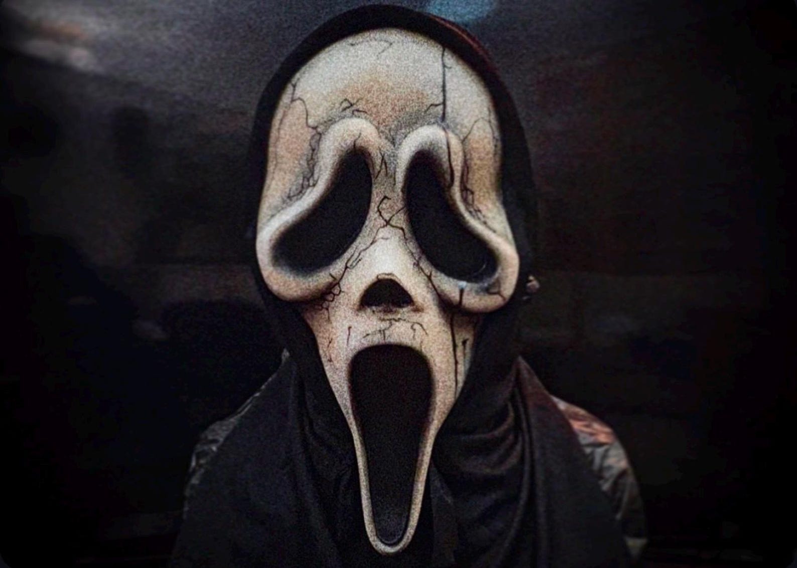 Customs Scream 6 Aged Ghost Face Mask Stu Macher (funworld Official) - Etsy