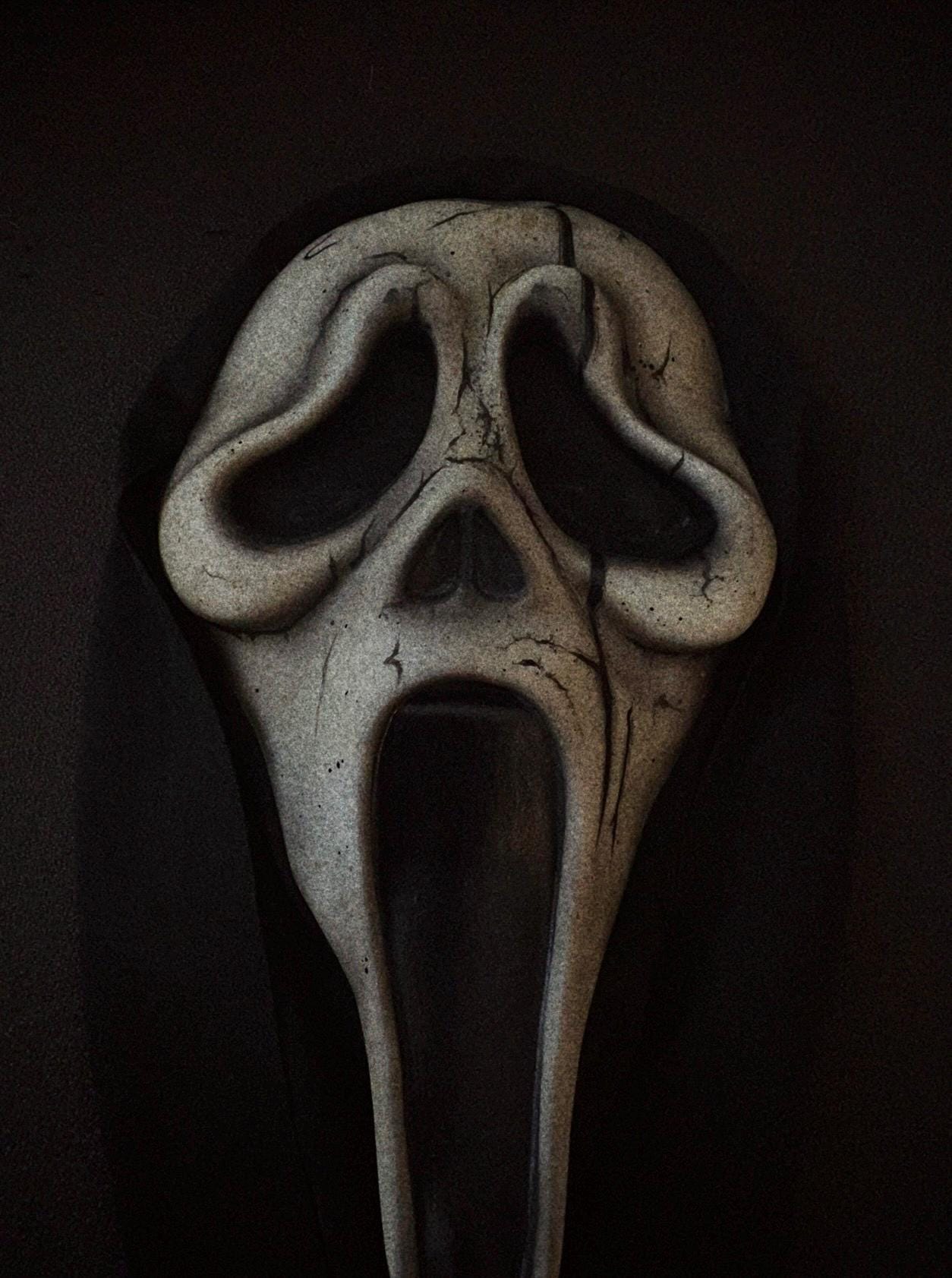 Customs Scream 6 Aged Ghost Face Mask Stu Macher (funworld Official) - Etsy