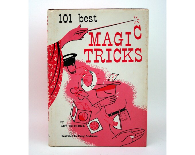 Vintage 101 Best Magic Tricks Book Card Tricks Coin Tricks Etsy