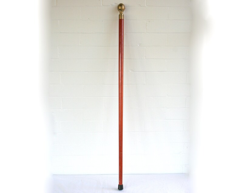 Vintage Hidden Flask Walking Stick Brandy Smuggler Tapered Etsy