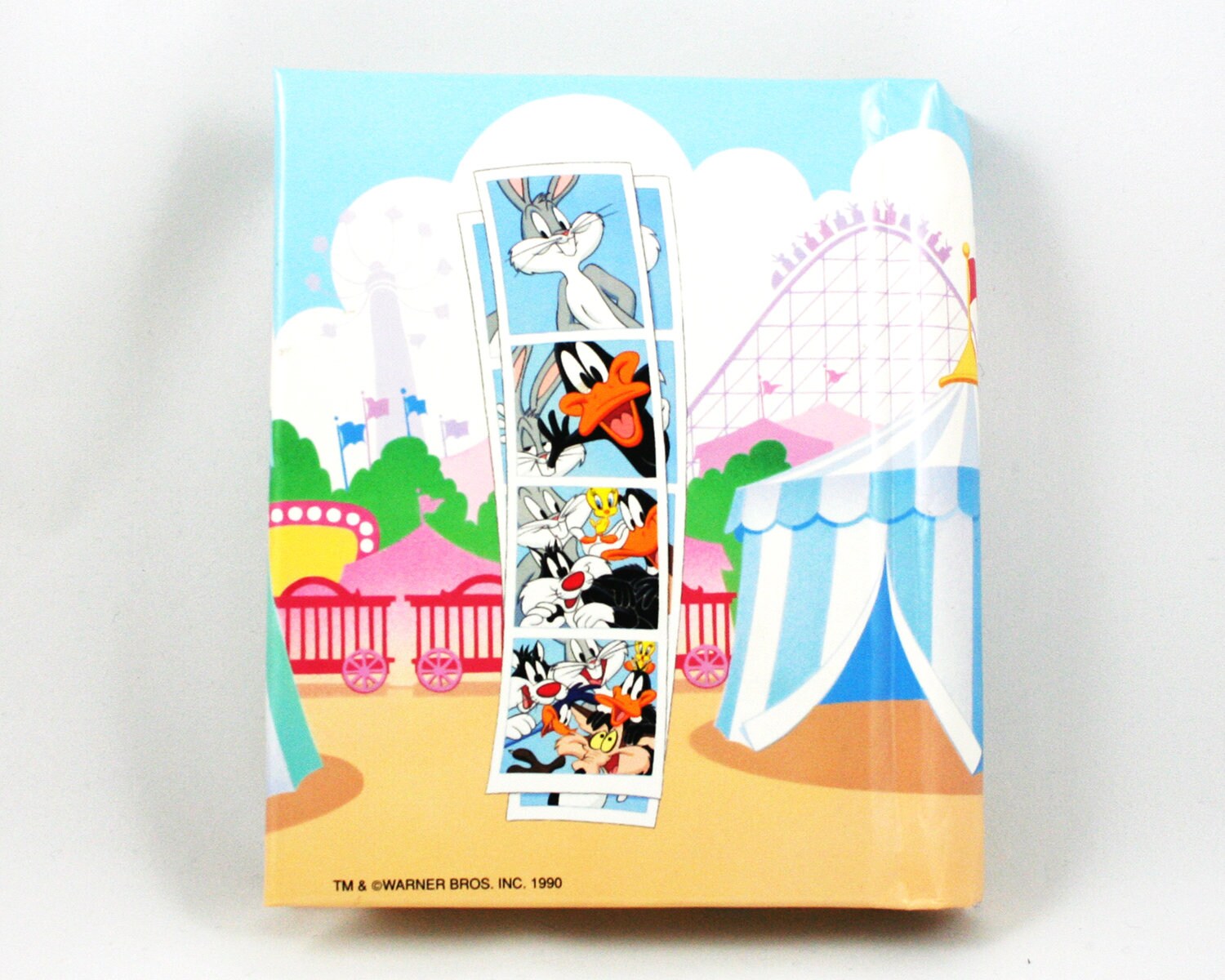 Vintage 1990s Looney Tunes Photo Album, 4x6 Picture Organizer, 5x6