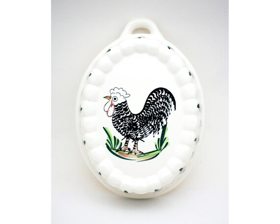 Vintage 1980s Enesco Casserole Decorative Ceramic Chicken Etsy