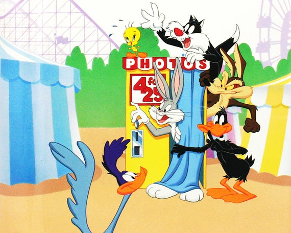 Vintage 1990s Looney Tunes Photo Album, 5x6 Bugs Bunny Book Cover