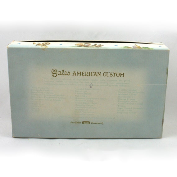 Vintage 1970s Gales American Custom Chocolates Box, US 