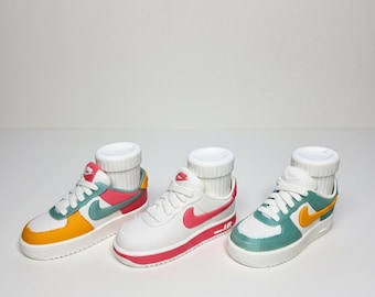 Colorful Sneaker Clicker Keychain | 3D Printed Mini Sneaker Fidget Charm | Shoe Lover Gift