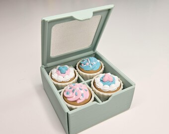 Cupcake Bakery Box  Fidget Clicker | Food Lover | Stress Relief