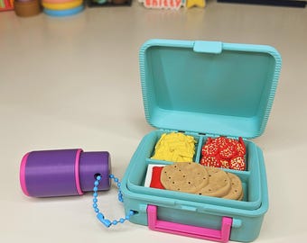 3D Printed Retro Lunchbox Fidget Clicker | Kawaii Food Clicker | 90s Gift | ADHD Sensory Toy