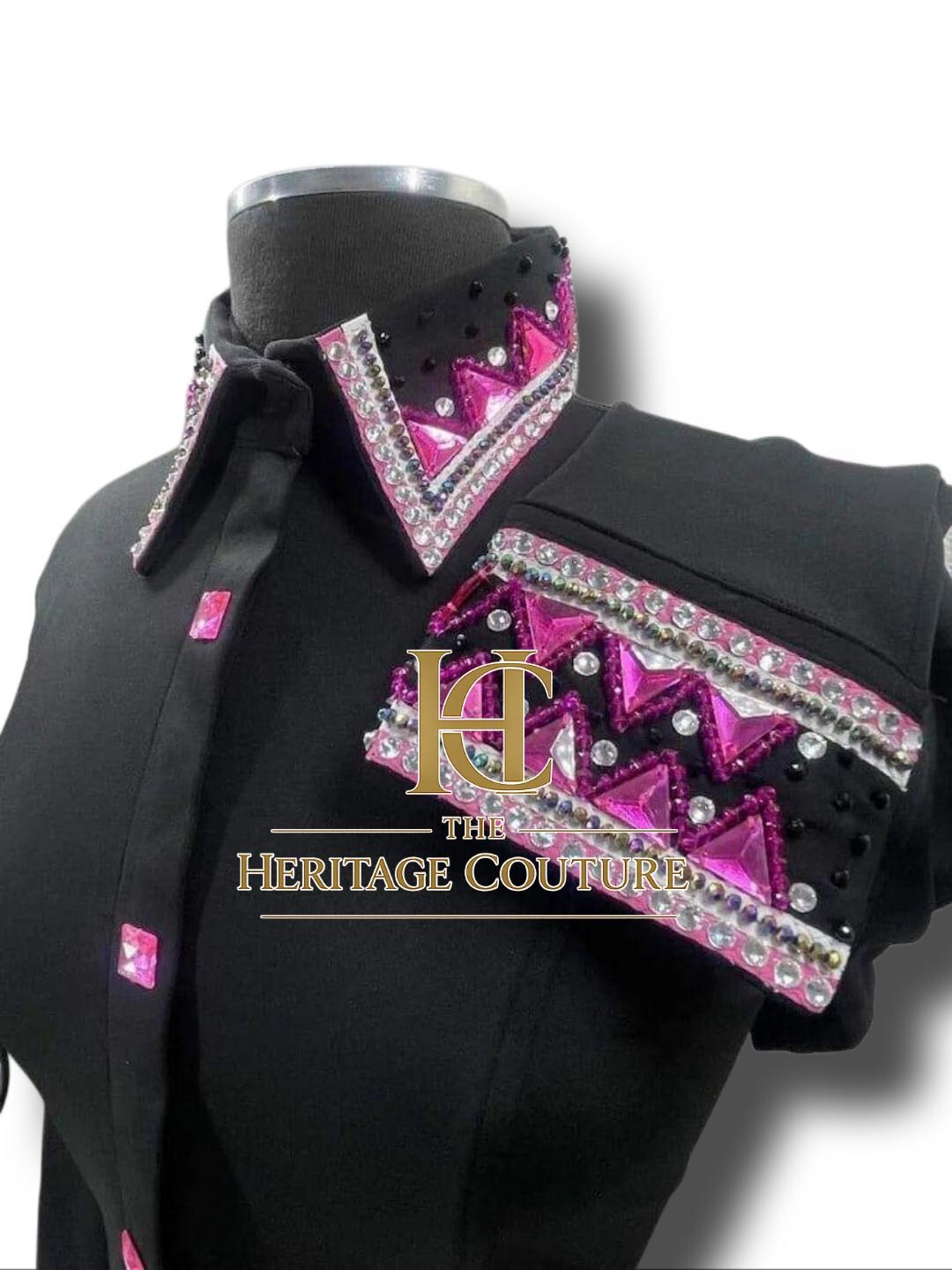 Handmade Western Show Shirt: Stretch Rodeo Competition Top - Etsy