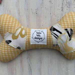Tough Dog Toy, Small or Medium Sized Dog Toy, Dog Bone Toy