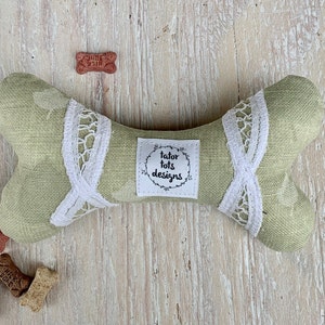 Tough Dog Toy, Small or Medium Sized Dog Toy, Dog Bone Toy