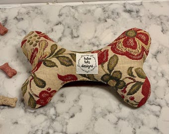 Tough Dog Toy, Small or Medium Sized Dog Toy, Dog Bone Toy