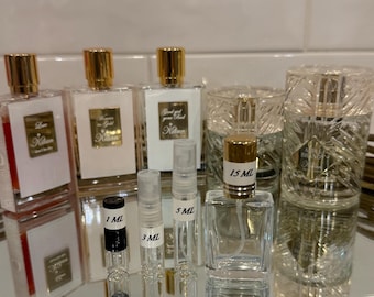 Muestras de perfume y decantadores de viaje de Kilian