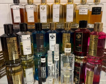 Mancera Perfume Samples and Travel Decants