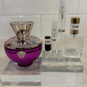Versace Perfume Collection For Women Samples and Decants Dylan Purple