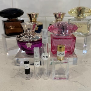 Versace Perfume Collection For Women Samples and Decants
