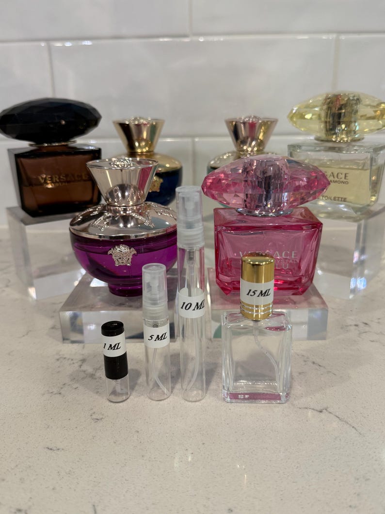Versace Perfume Collection For Women Samples and Decants image 1