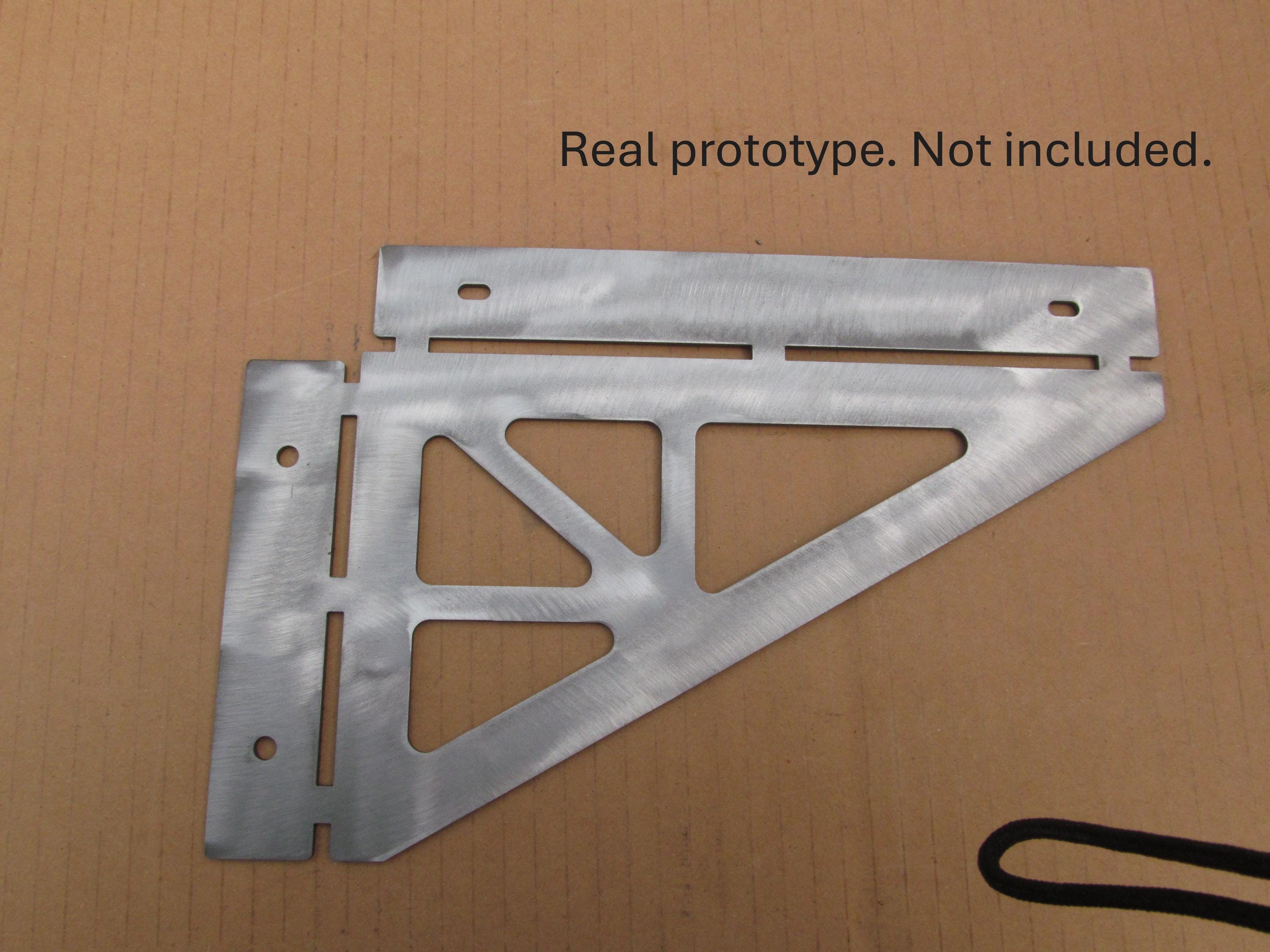 Dxf Bracket Laser Cut Shelf Bracket DXF File | Metal Shelf Bracket Plans ...