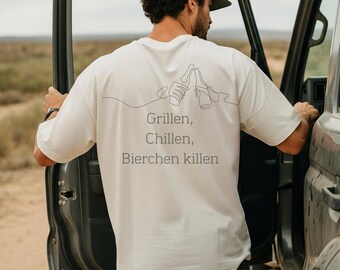 Bier Shirt für Männer, Herrentag, Vatertag, Geschenk für die Crew, Ausflug Jungs, Geschenkidee