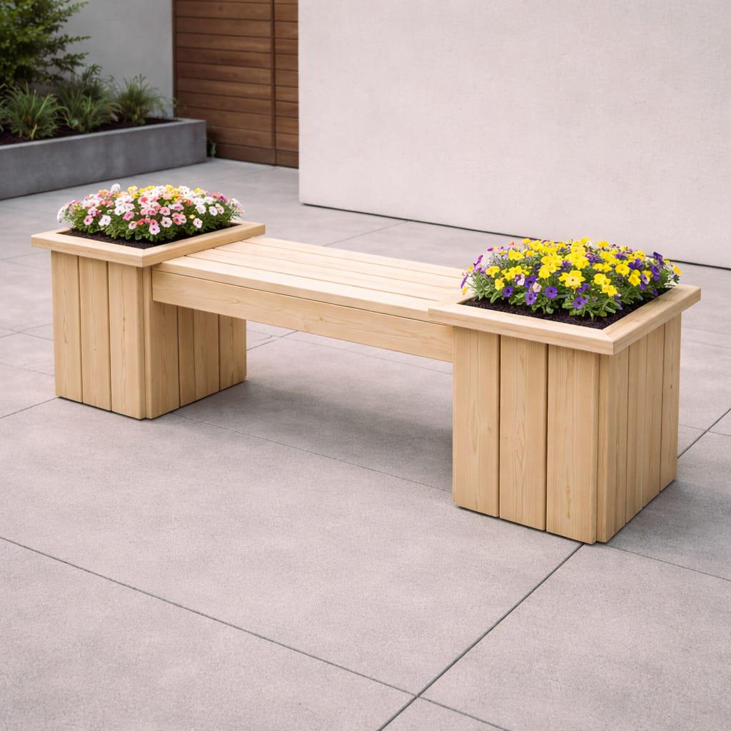 DIY Planter Bench Plans – Digital Download - Etsy UK