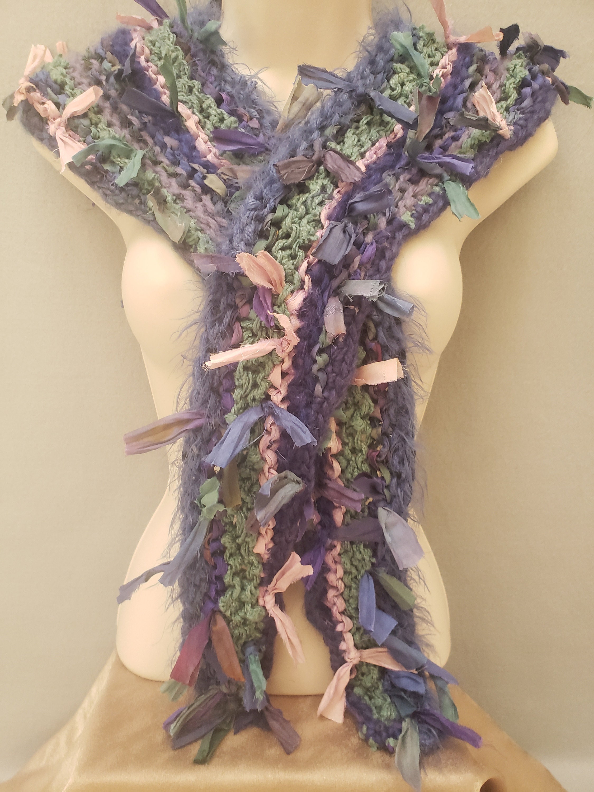 Silk Sari Scarf