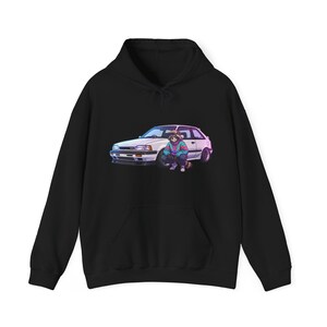 Mazda 323 Hoodie JDM Car Guy Gift | TanukiGarage Japanese Streetwear