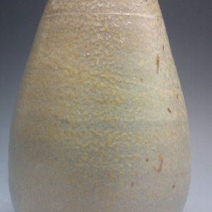 Schmalen Wald feuerte Anagama vase