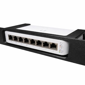 10" Rackmount for UniFi Lite 8 PoE | 3D Printed 1U Rack Mount Bracket