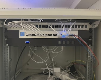 UniFi USW-Pro-Max-16 Rack Mount Ears | Fits PoE and Non-PoE Models