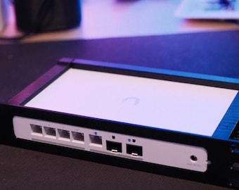 UniFi UCG-Fiber 10-Inch Rack Mount | Compact 1U Ubiquiti Cloud Gateway Fiber Mount
