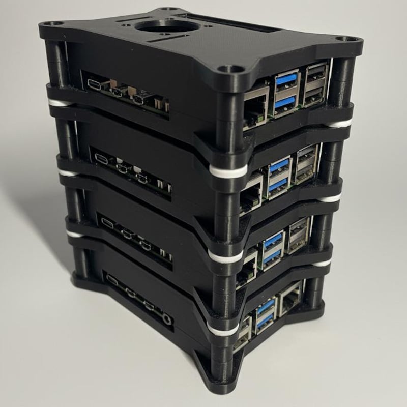 Pi Cluster Home Lab Raspberry Pi Cluster - Etsy