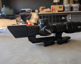 40mm Scope Glare Shield | 3D Printed Sunshade for Vortex Strike Eagle LPVO & Other 40mm Scopes