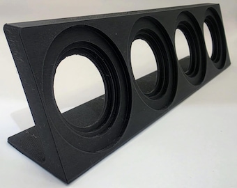 Challenge Coin Display Stand – 4 Coin Holder for 45mm, 50mm & 65mm Coins