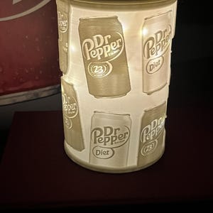 Dr Pepper Lamp - Etsy