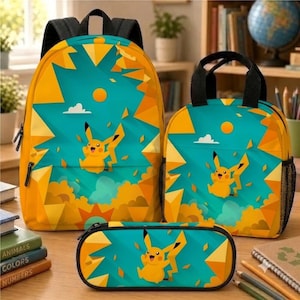 レトロポケモン サトシ リュック アニメ Pikachu pencil case - 日本