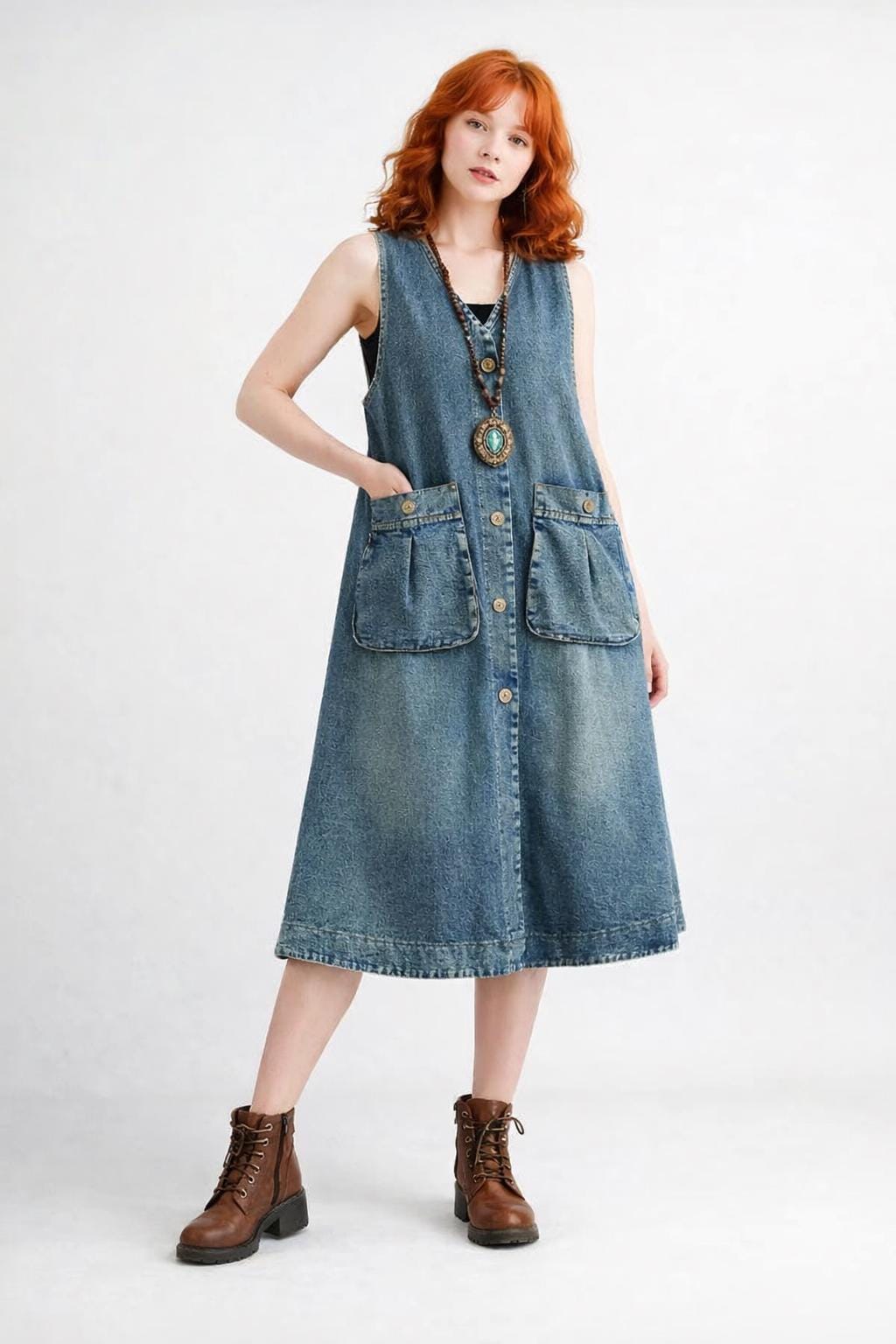 Denim dress - Etsy 日本