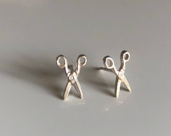 tijeras, silver, plata, earrings,  pendientes, scissors, costura, sewing, miniature