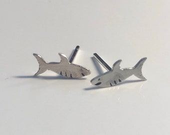 shark earrings