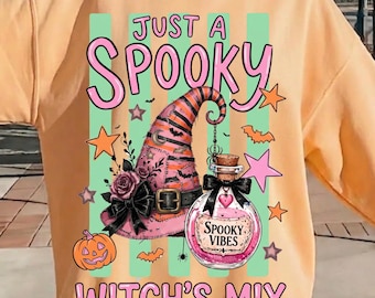 Just a spooky season png,halloween stripes witch png,preppy pumpkin season png,trending fall png