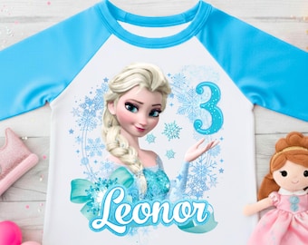 Personalized Princess Birthday T-Shirt, Queen Party Theme IG115