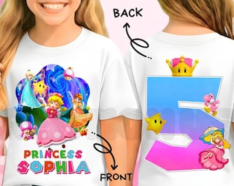 Inspired game birthday t shirt Princess, theme party all colors sizes designs bestseller KC129