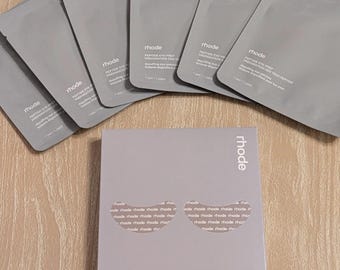 Patch rinfrescanti decongestionanti per il contorno occhi Rhode Peptide (6 paia)
