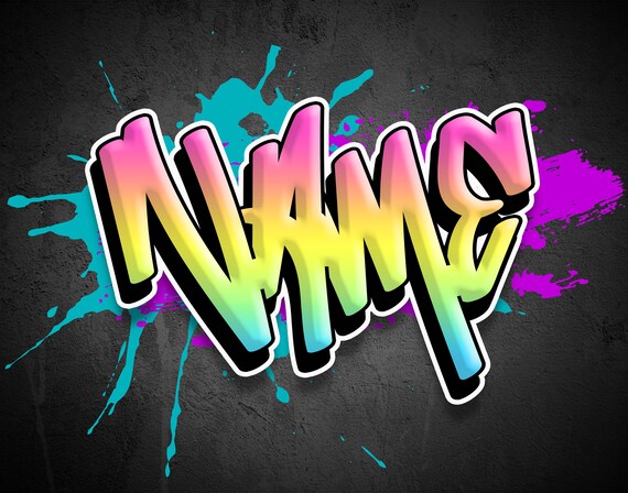 Custom Graffiti Or Street Art Canvas | Unplugged Graffiti Art