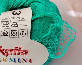 Gemini Mesh Ribbon Cotton Yarn KATIA #15 / 1x50g / 1.76 oz