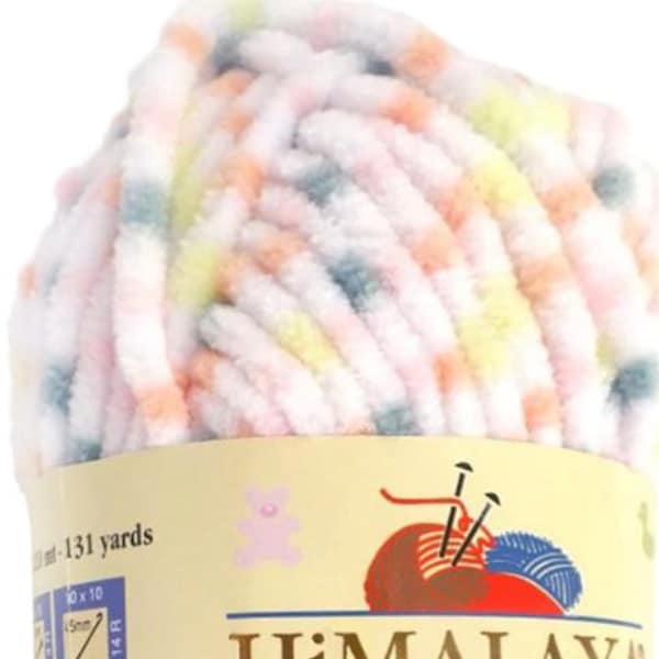 Dolphin Baby Colors Super Bulky yarn Himalaya 3.53 oz/100g #412
